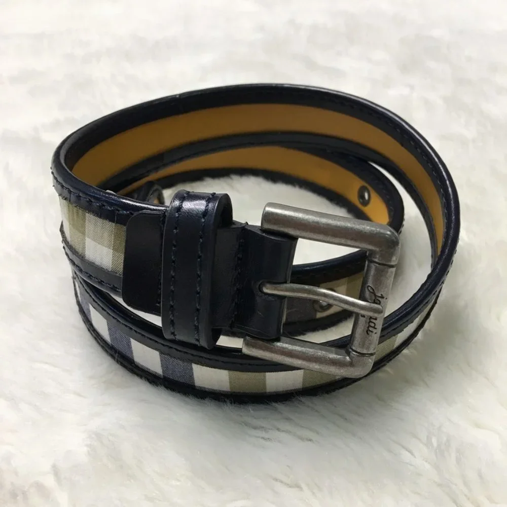 Jacadi Kids Belt Green and Blue